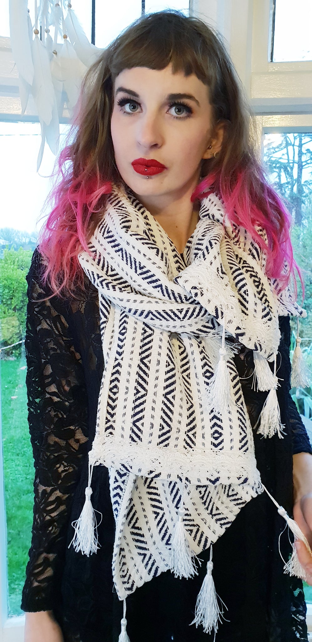 Rugged Up Cotton Scarf