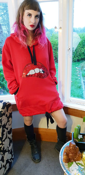Pout Life Hoody Red