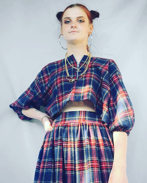 Plaid Party Two Piece